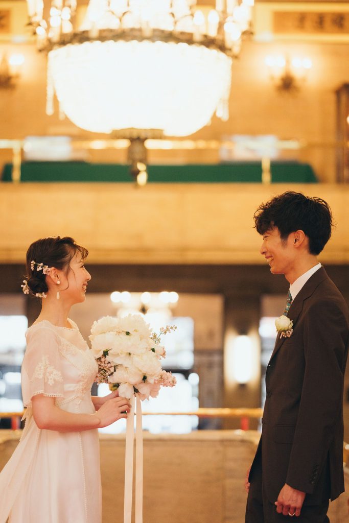 大阪レトロ建築の重要文化財 綿業会館で結婚式